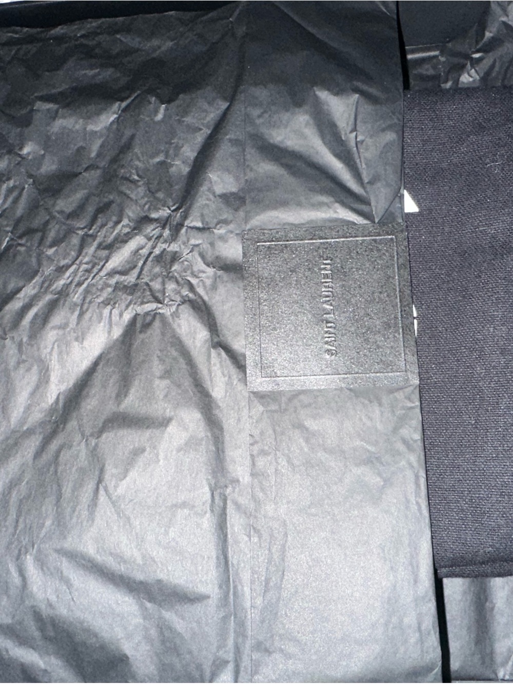 Saint Laurent Black Tote-I want to do bad things with you - Picture 5 of 11